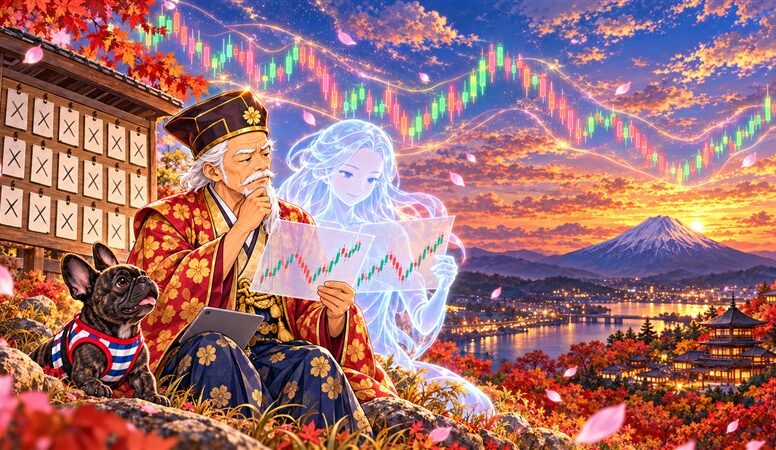 過去のチャートを重ねて検証する花咲か爺さんとAI